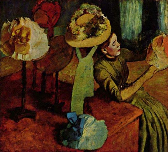 The Millinery Shop, Edgar Degas